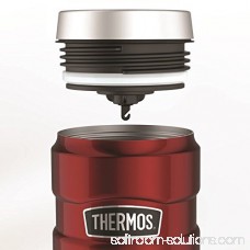 Thermos Vacuum Insulated Travel Tumbler, 16 oz, Cranberry 554414106